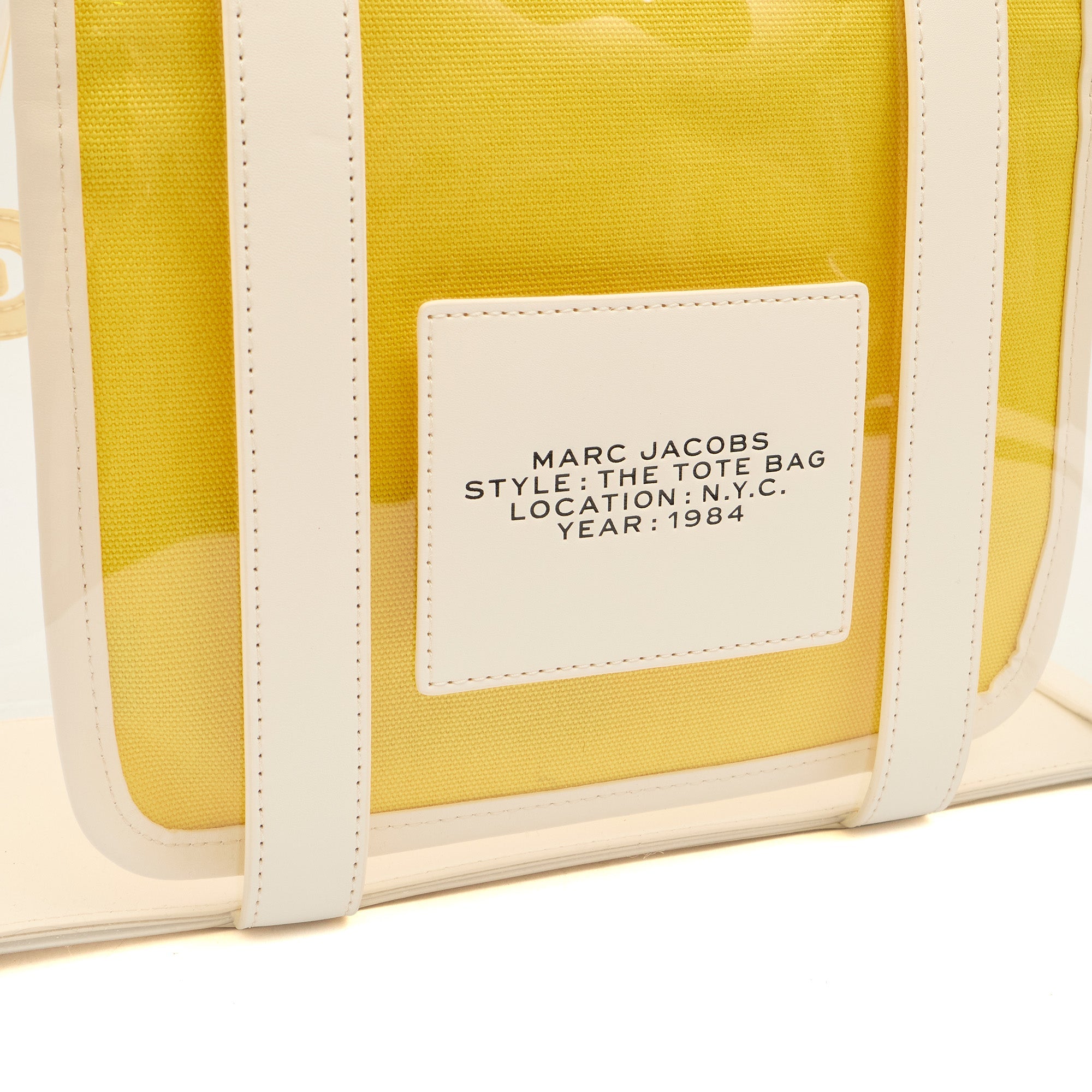 Marc Jacobs Tote The Tote Bag in White, Leather