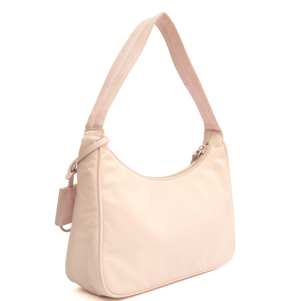 Prada Top Handle Re-edition 2000 Nylon Mini Bag in Pink, Nylon