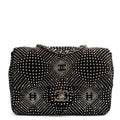 Chanel Shoulder Bag Flap Bag in Black, Velvet