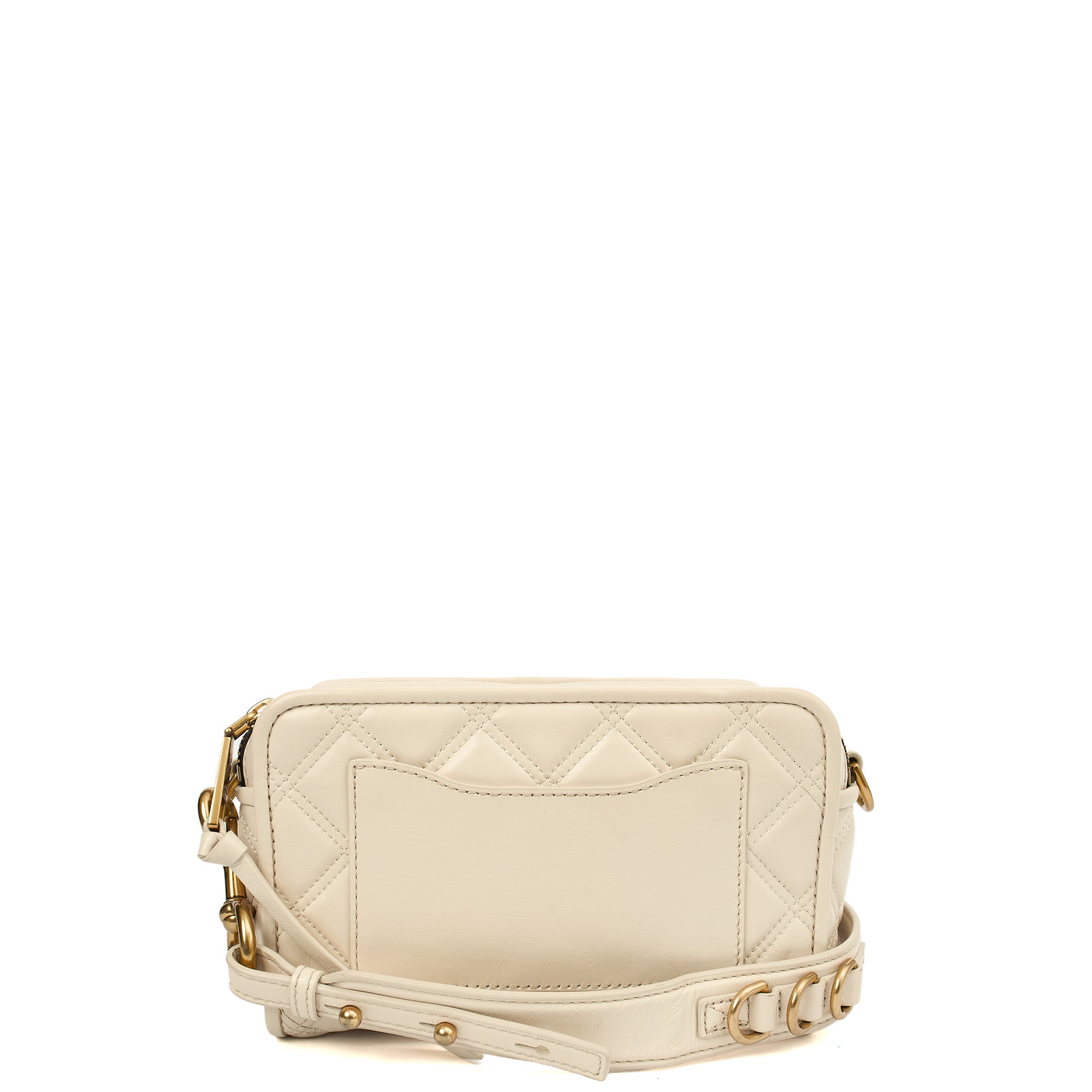 Marc Jacobs Cross Body Snapshot in Neutral, Leather