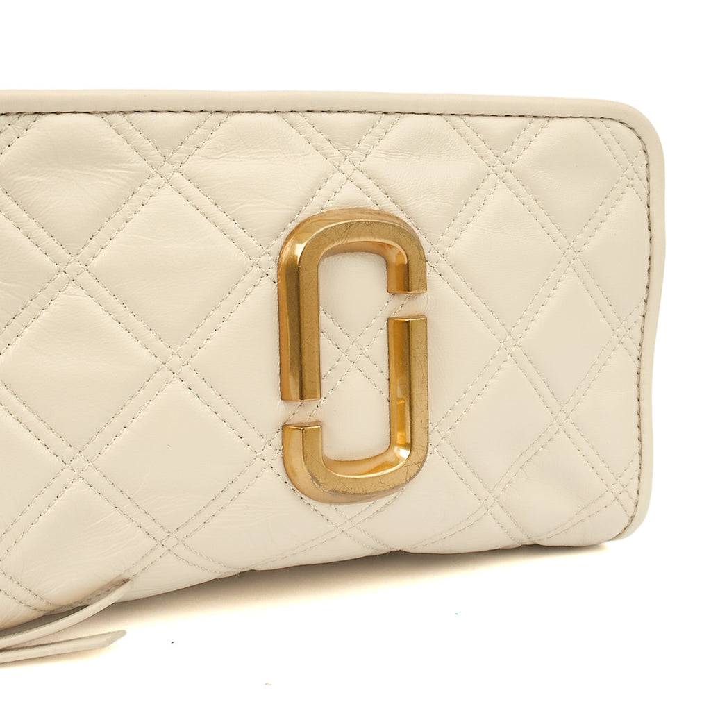 Marc Jacobs Cross Body Snapshot in Neutral, Leather