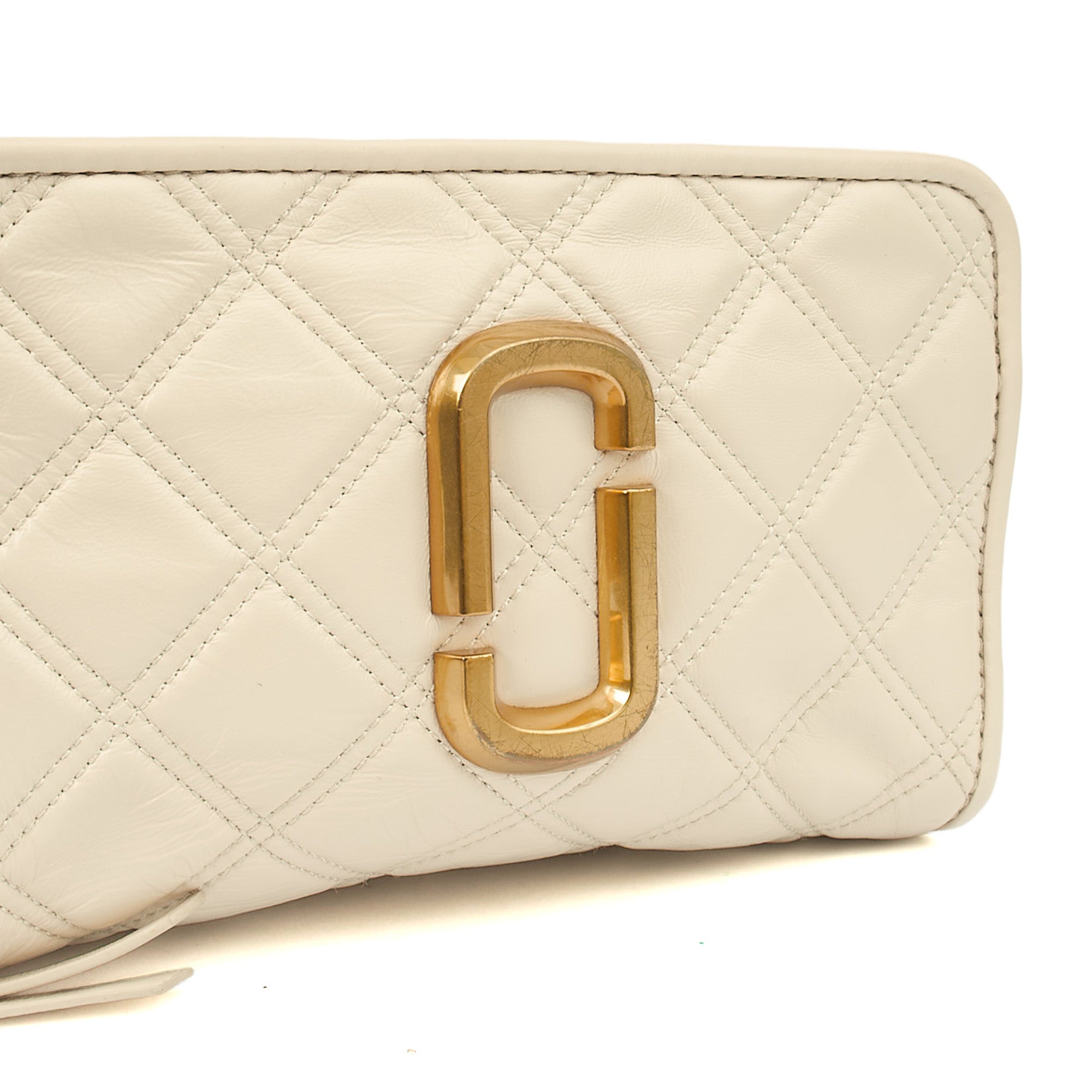 Marc Jacobs Cross Body Snapshot in Neutral, Leather