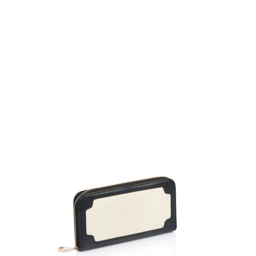 Aspinal of London Continental Purse in Neutral, Leather