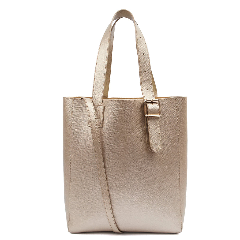 Aspinal of London Tote London Tote - Midi in Metallic, Leather