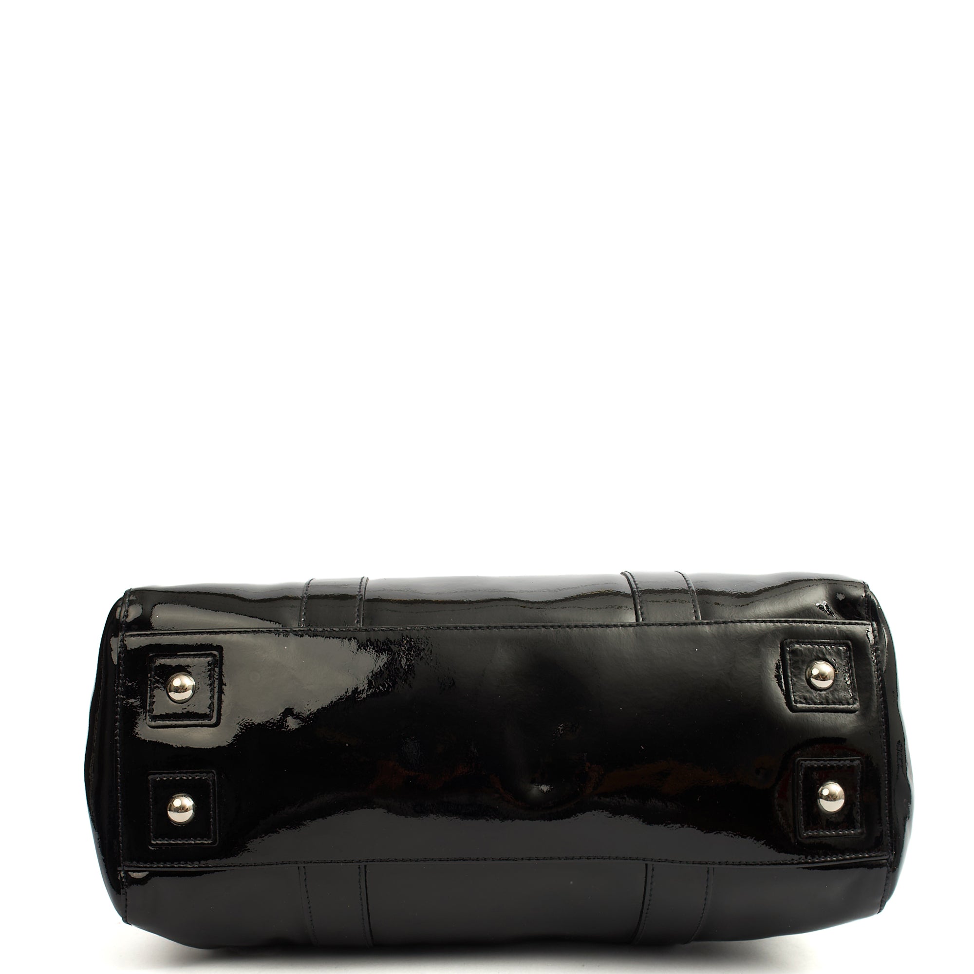 Mulberry Tote Bayswater Heritage in Black, Patent Leather