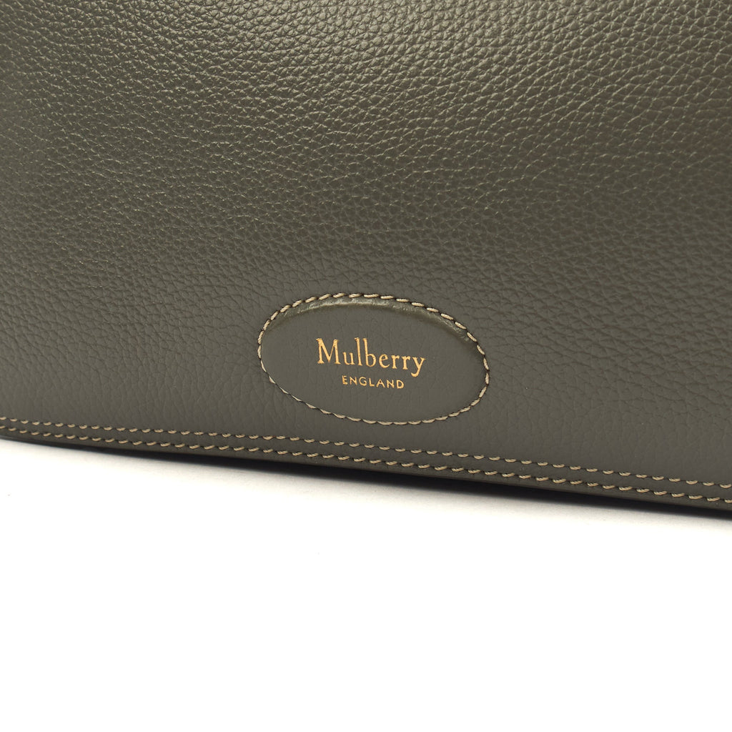 Mulberry Cross Body Billie in Grey, Calfskin Leather