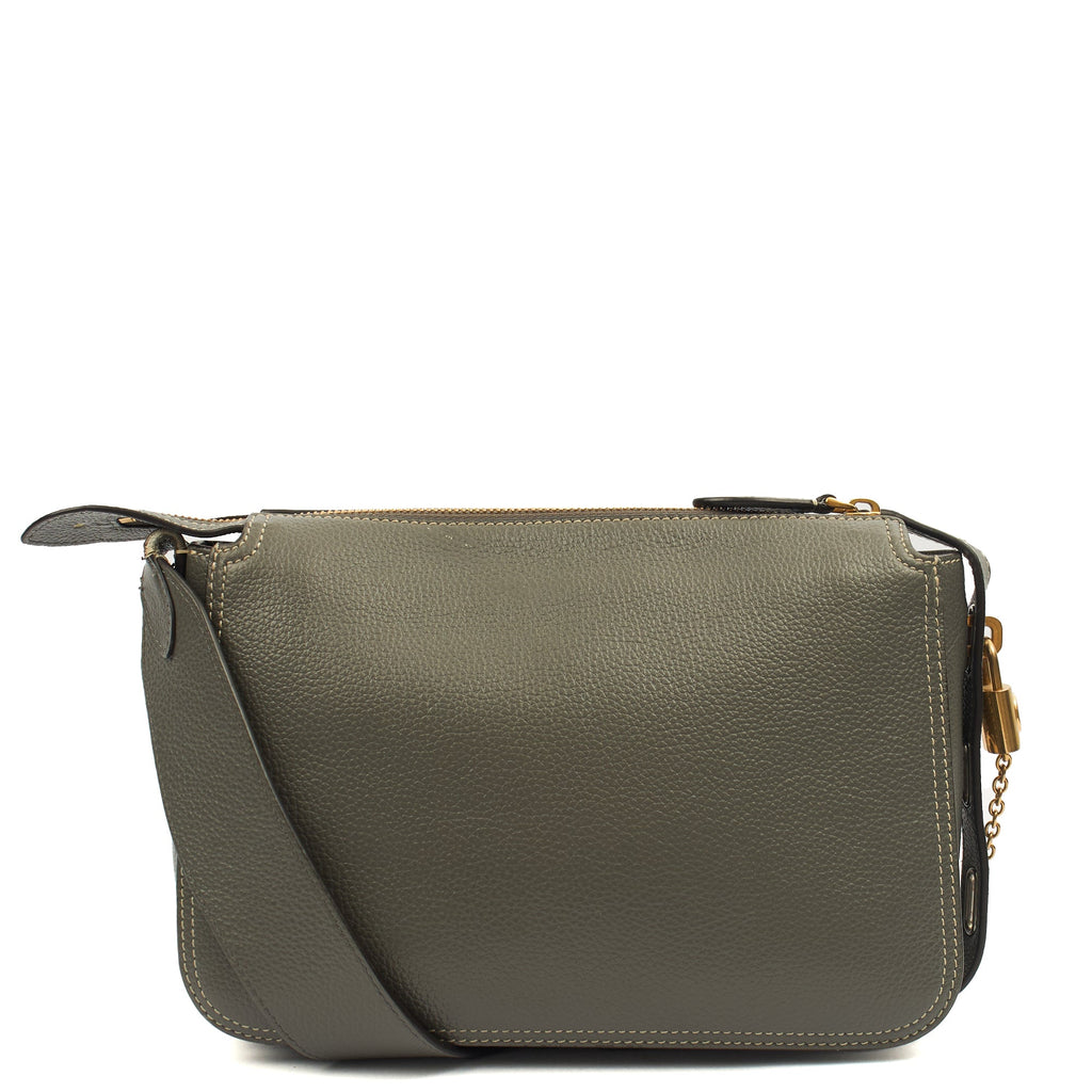 Mulberry Cross Body Billie in Grey, Calfskin Leather