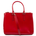 Anya Hindmarch Tote Ebury Tote in Red, Leather