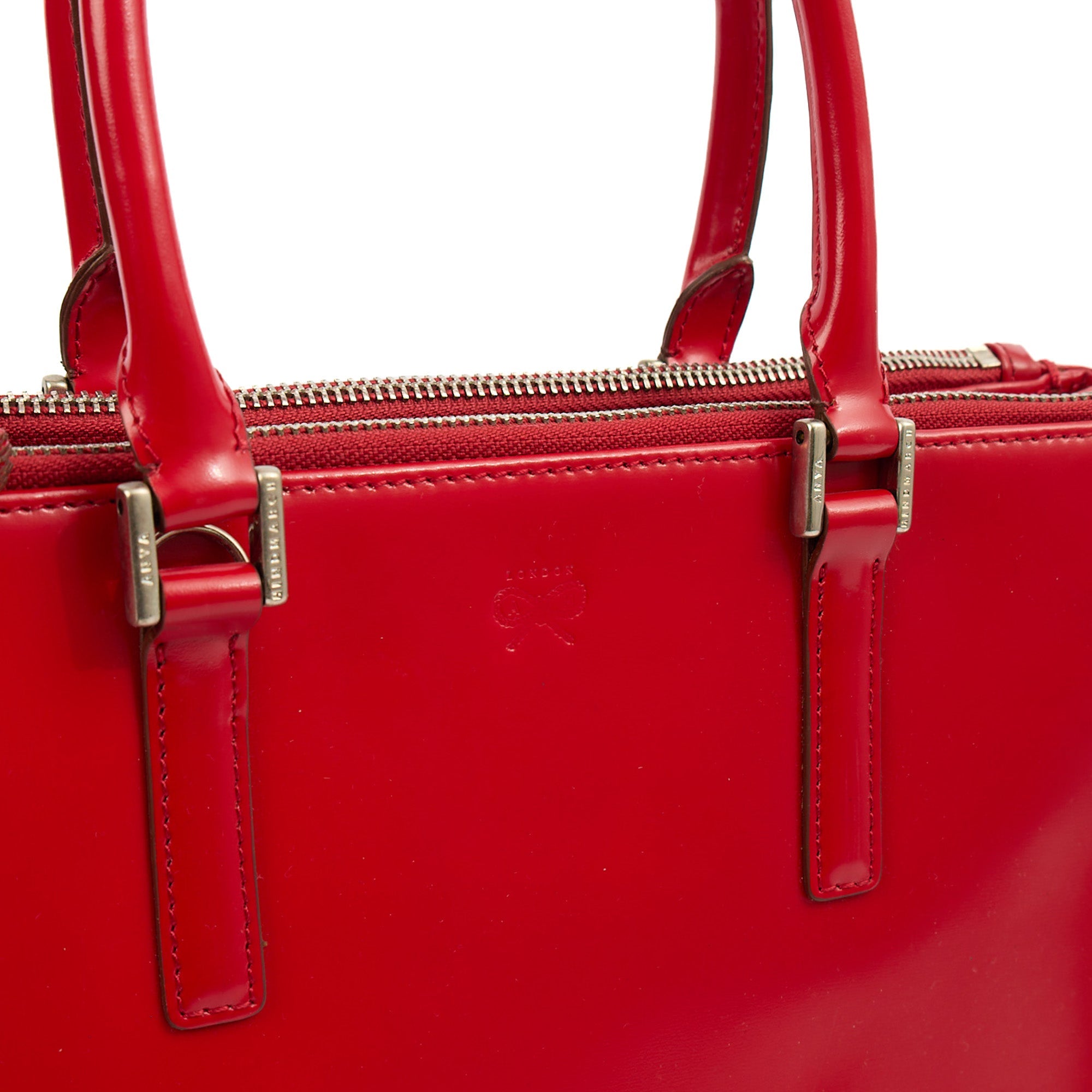 Anya Hindmarch Tote Ebury Tote in Red, Leather