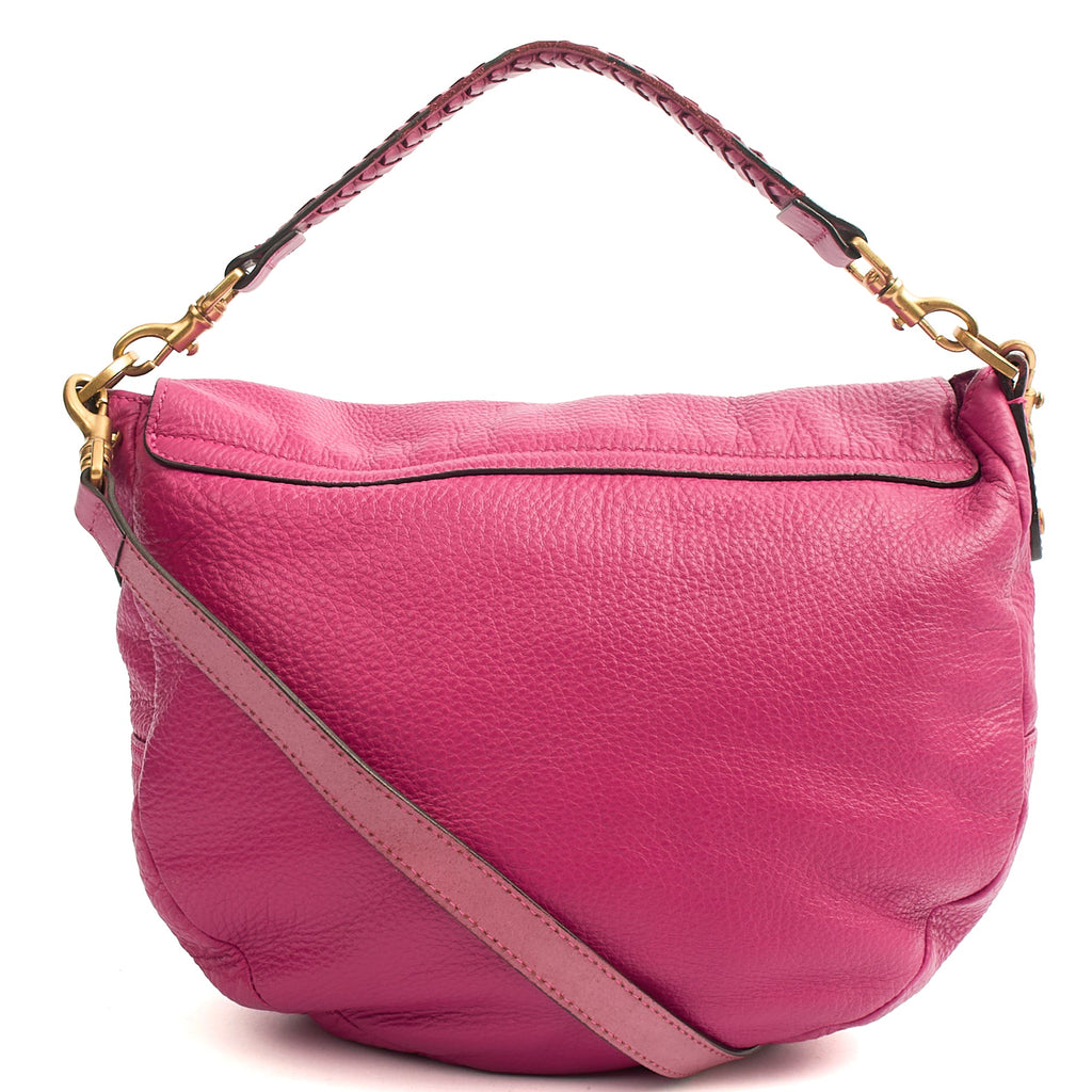 Mulberry Satchel Effie Satchel in Pink, Calfskin Leather