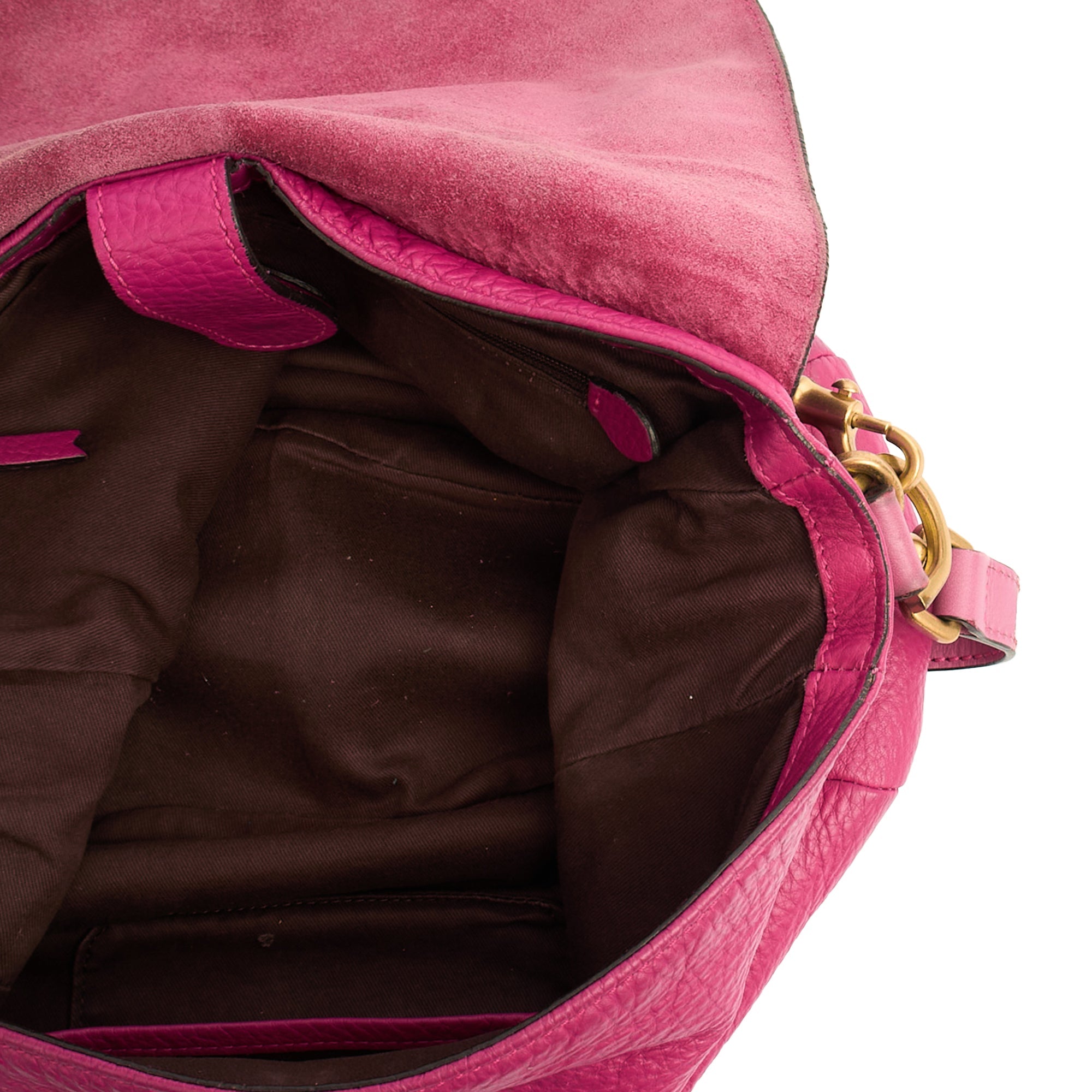Mulberry Satchel Effie Satchel in Pink, Calfskin Leather