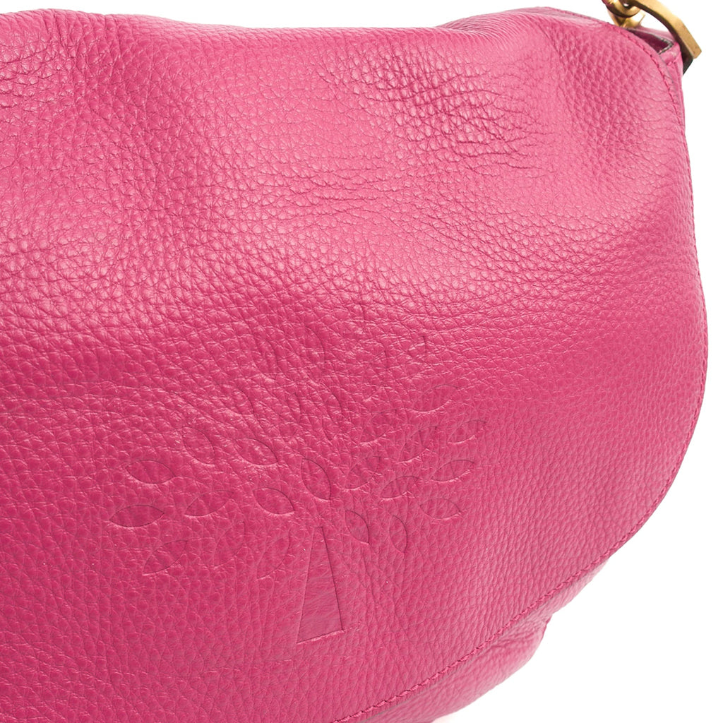 Mulberry Satchel Effie Satchel in Pink, Calfskin Leather