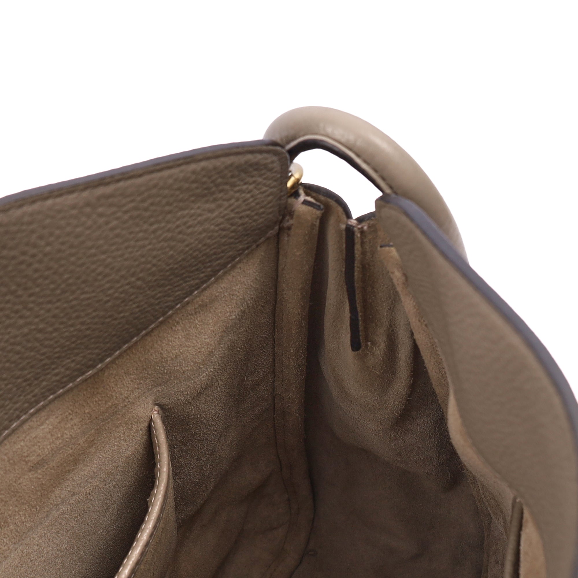 Mulberry Shoulder Bag Leighton in Grey, Leather