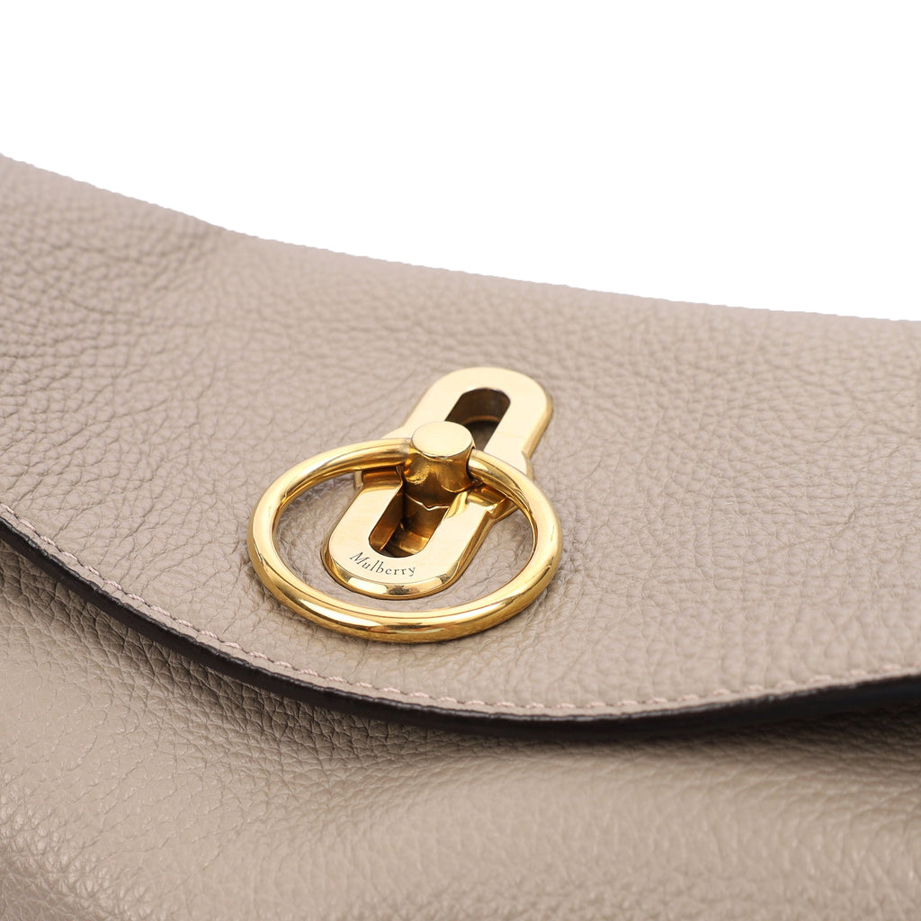 Mulberry Shoulder Bag Leighton in Grey, Leather