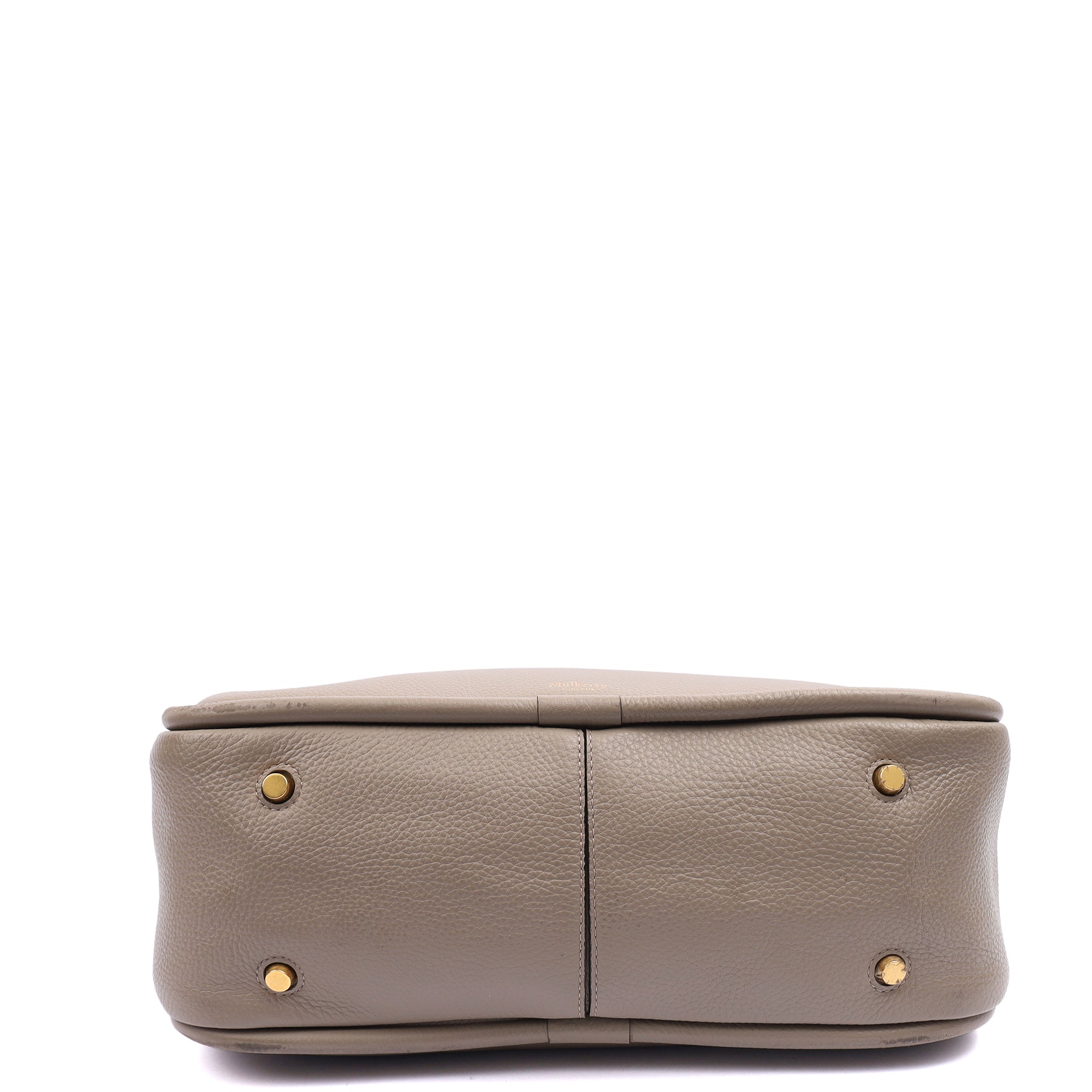 Mulberry Shoulder Bag Leighton in Grey, Leather