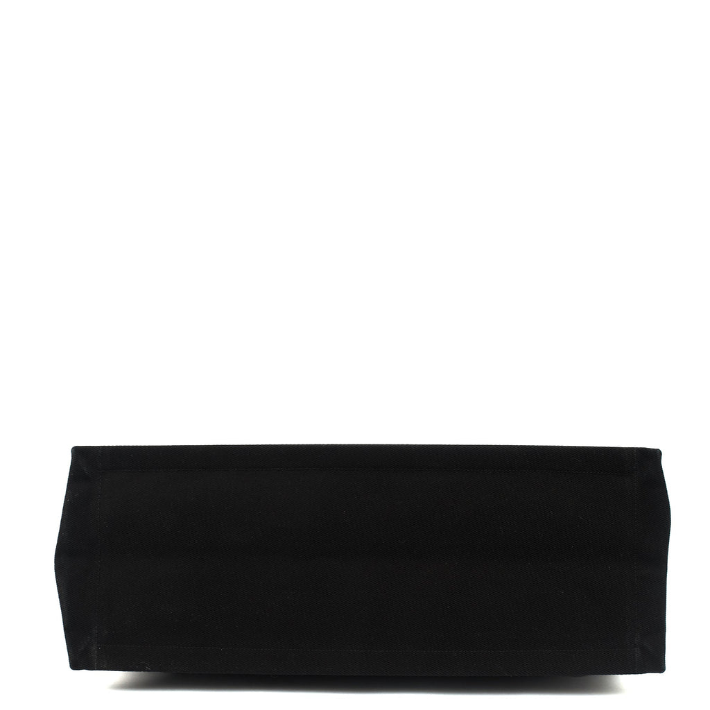 Saint Laurent Tote Rive Gauche Tote in Black, Fabric