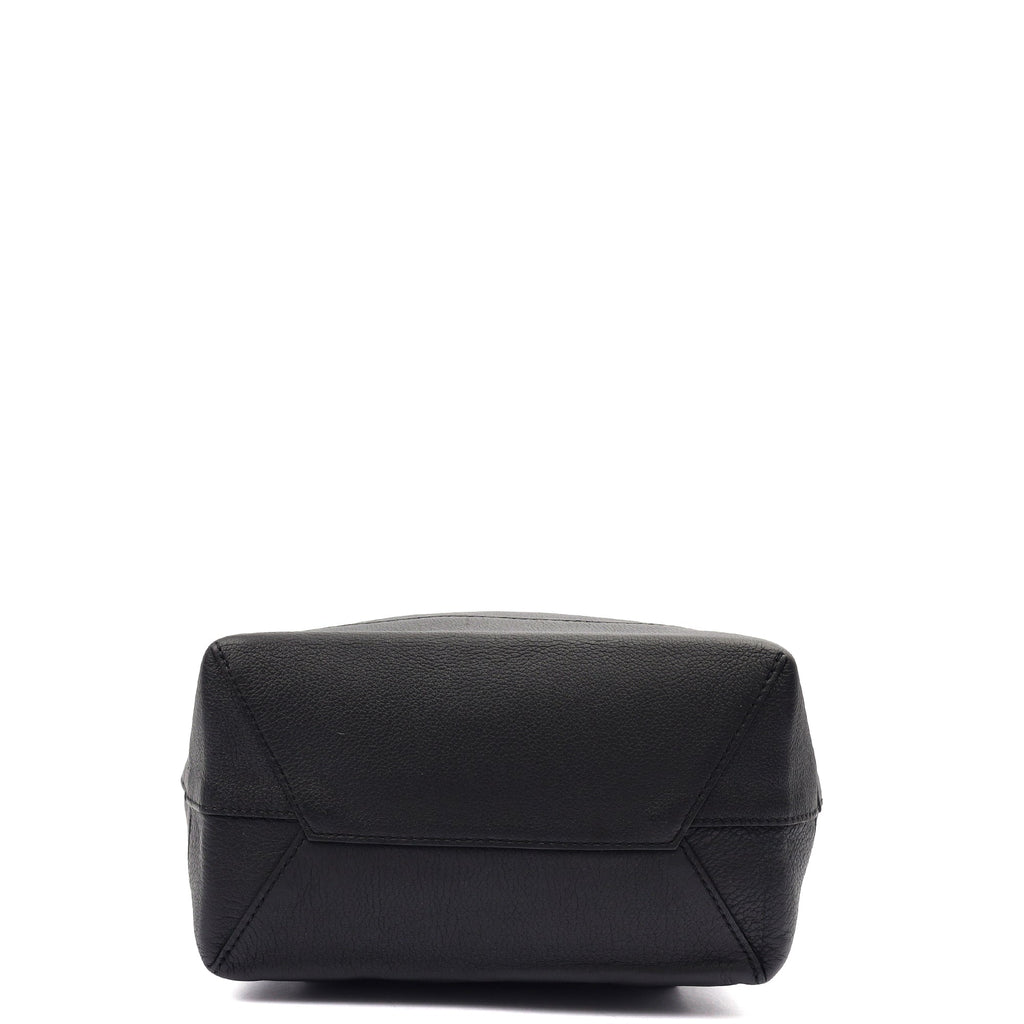 Louis Vuitton Backpack Lockme Backpack in Black, Calfskin Leather
