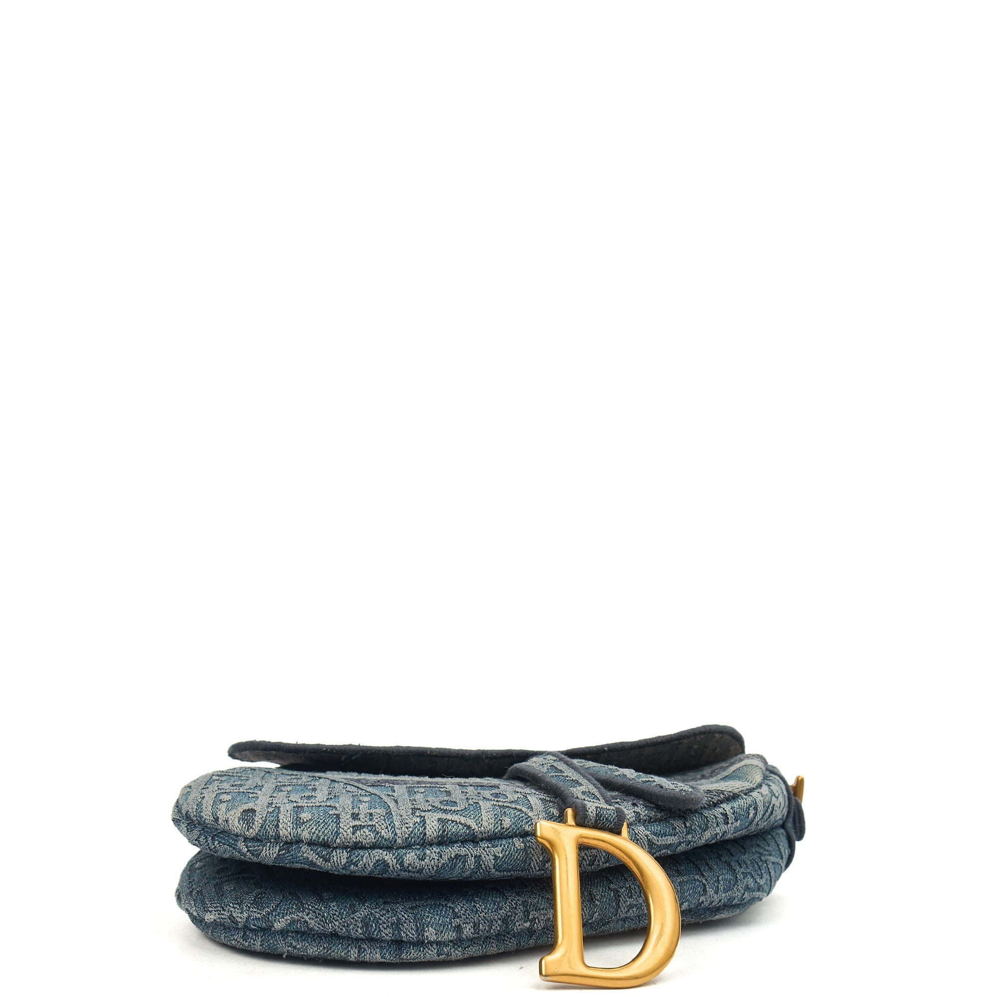 Christian Dior Shoulder Bag Saddle Bag in Blue, invalid