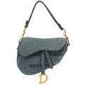 Christian Dior Shoulder Bag Saddle Bag in Blue, invalid