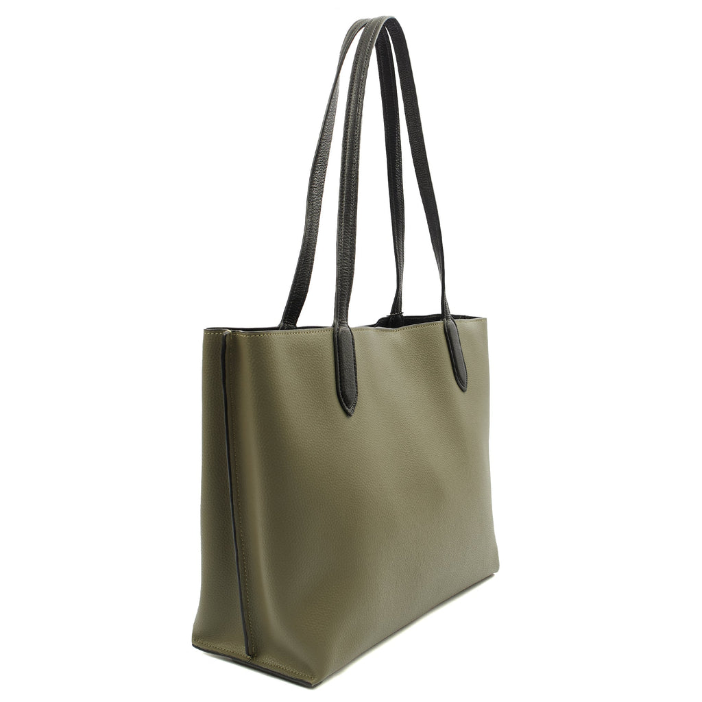 Coach Tote Willow Tote in Green, Leather