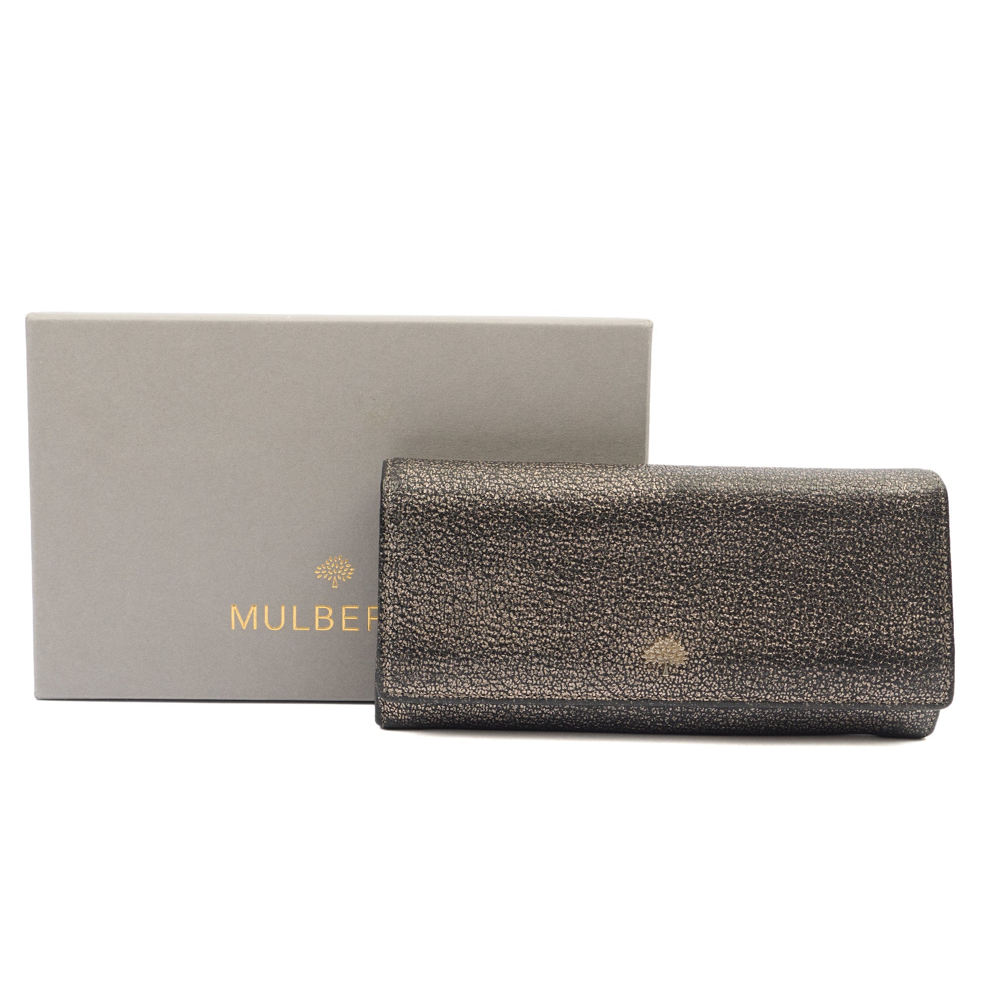 Mulberry Purse Wallet in Metallic, Leather