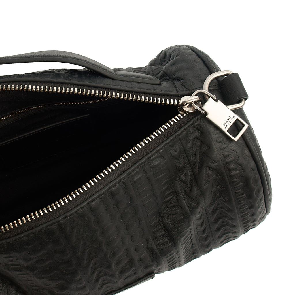 Marc Jacobs Cross Body The Shoulder Bag in tonal black, Leather
