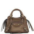 Balenciaga Mini Bag Neo Classic Mini in Brown, Veau (Calfskin)