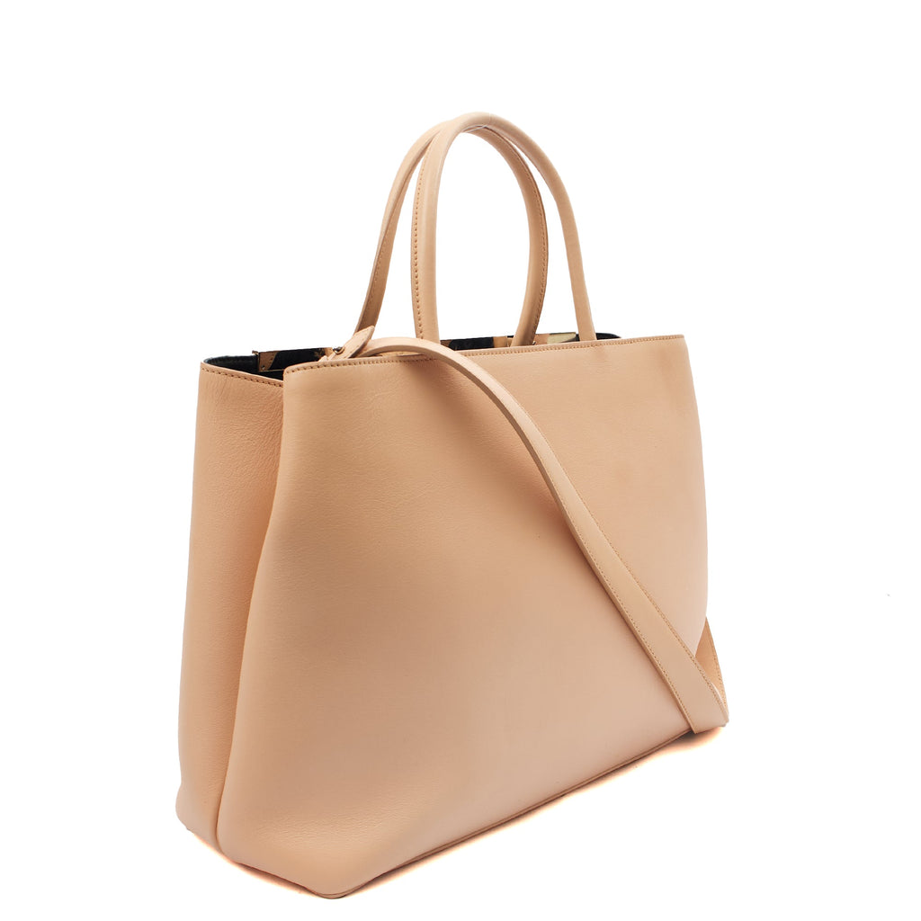 Fendi Tote 2Jour - Large  in Pink, Leather