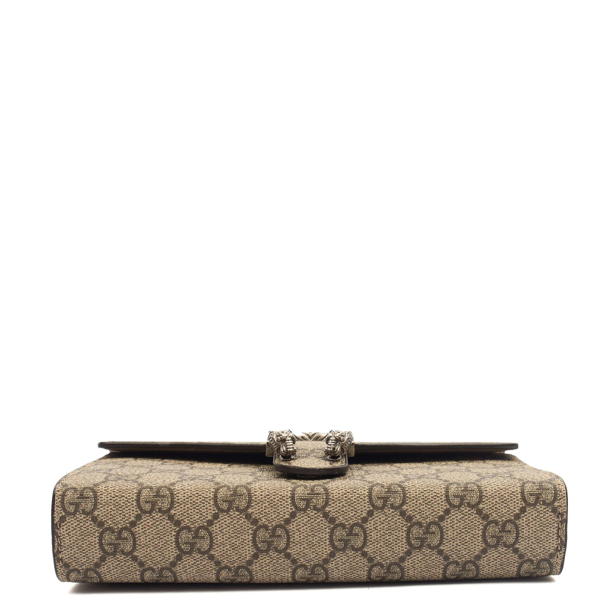 Gucci Cross Body Dionysus Chain Wallet in GG Supreme, Leather