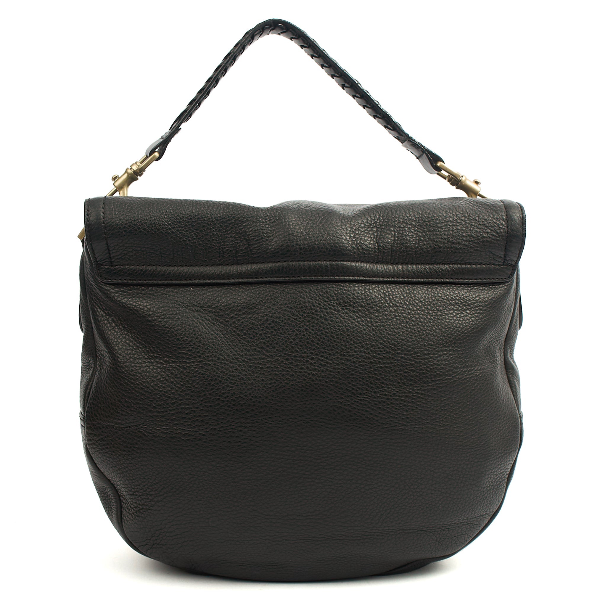 Mulberry Cross Body Effie Hobo in Black, Calfskin Leather