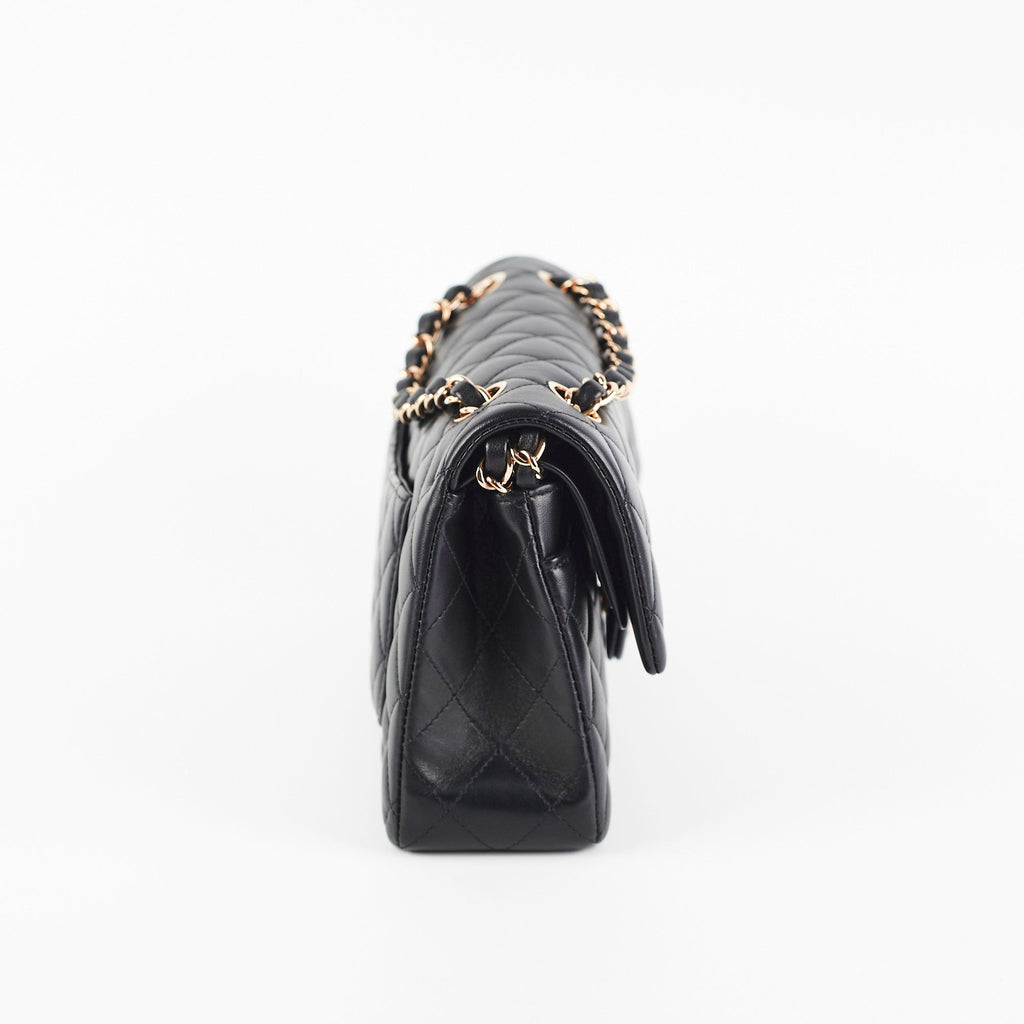 Chanel Classic Flap Small Rose Gold - Microchipped