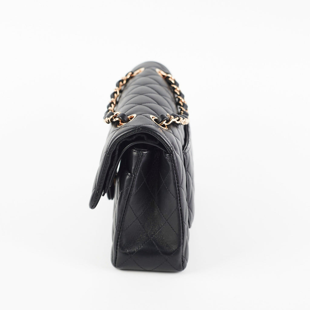Chanel Classic Flap Small Rose Gold - Microchipped