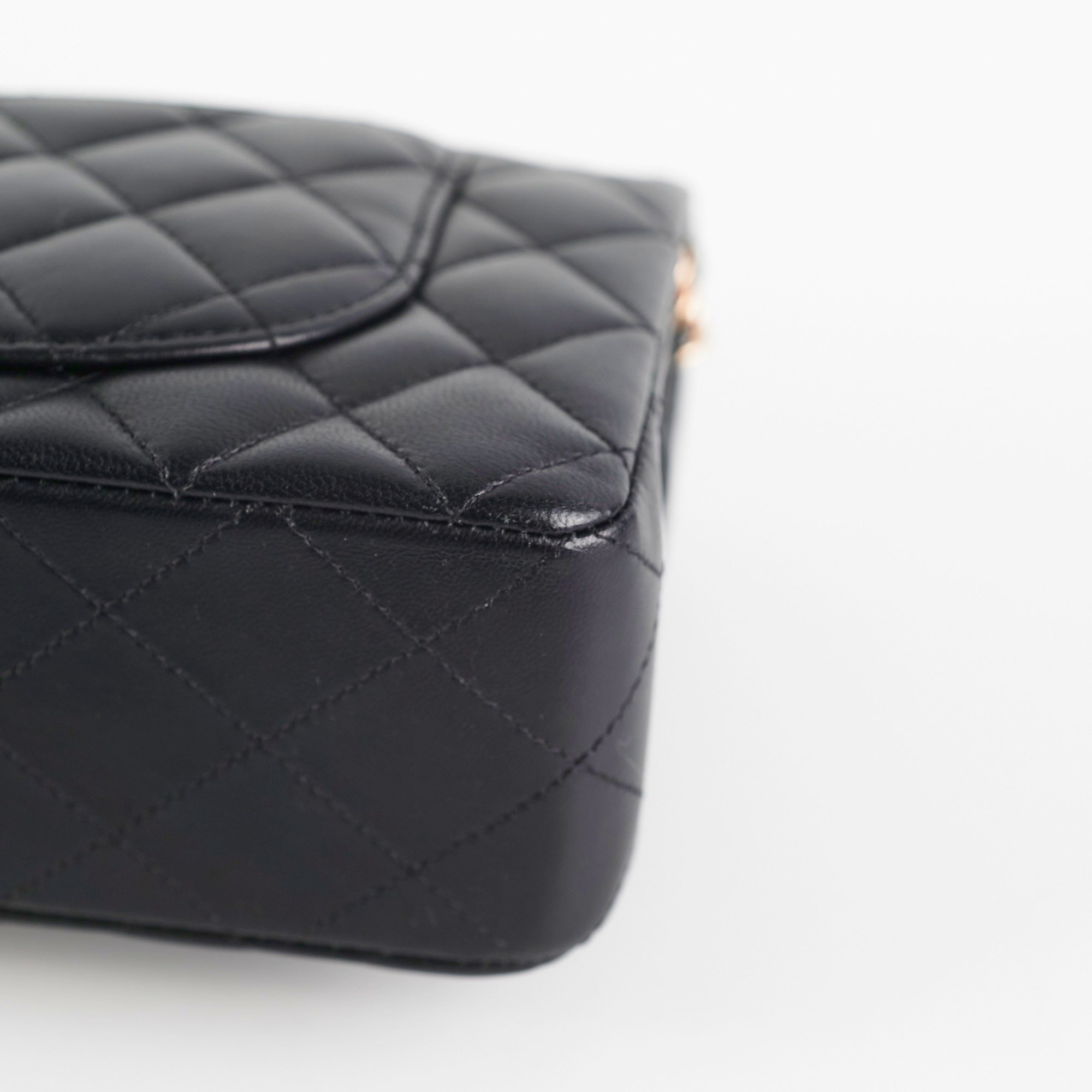 Chanel Classic Flap Small Rose Gold - Microchipped