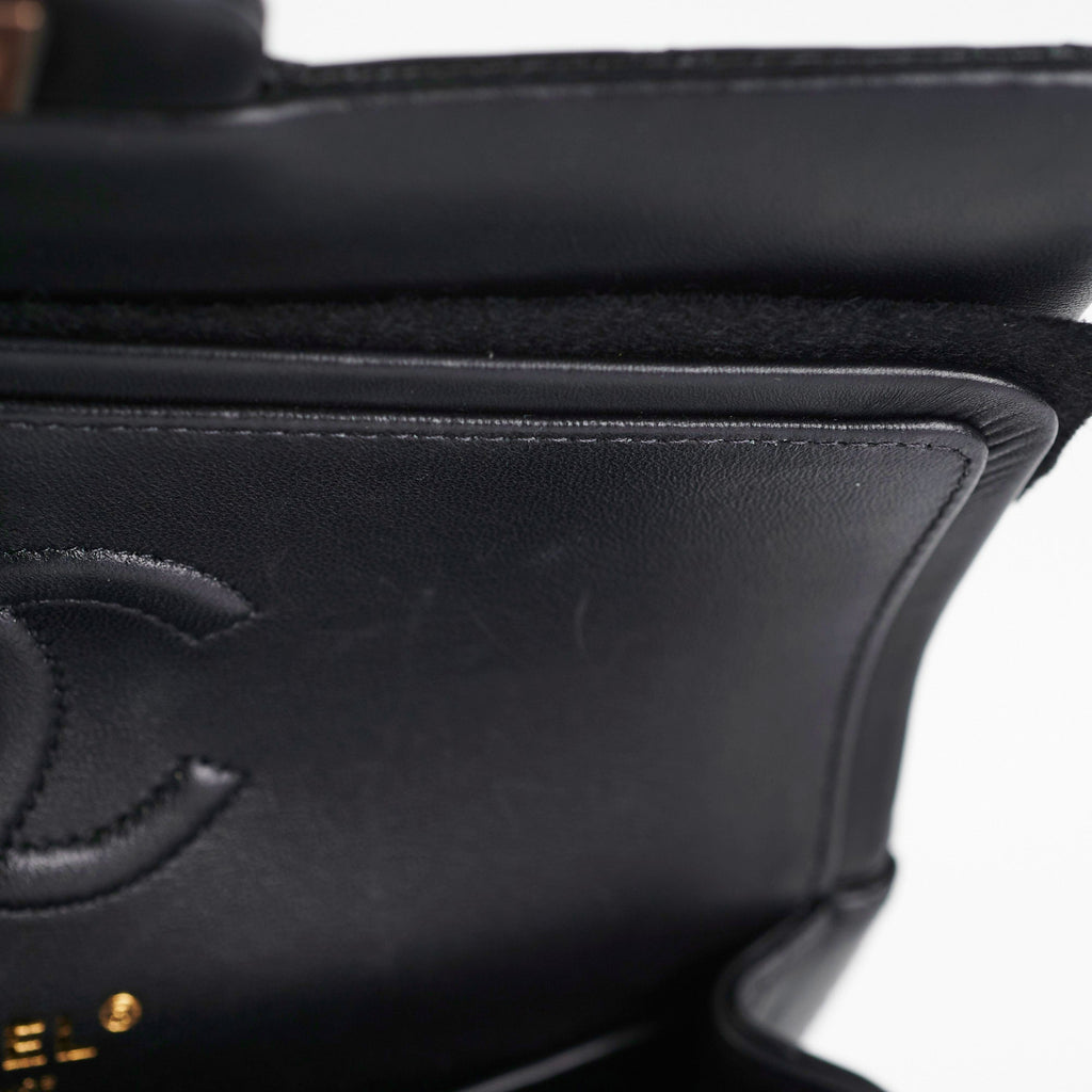 Chanel Classic Flap Small Rose Gold - Microchipped
