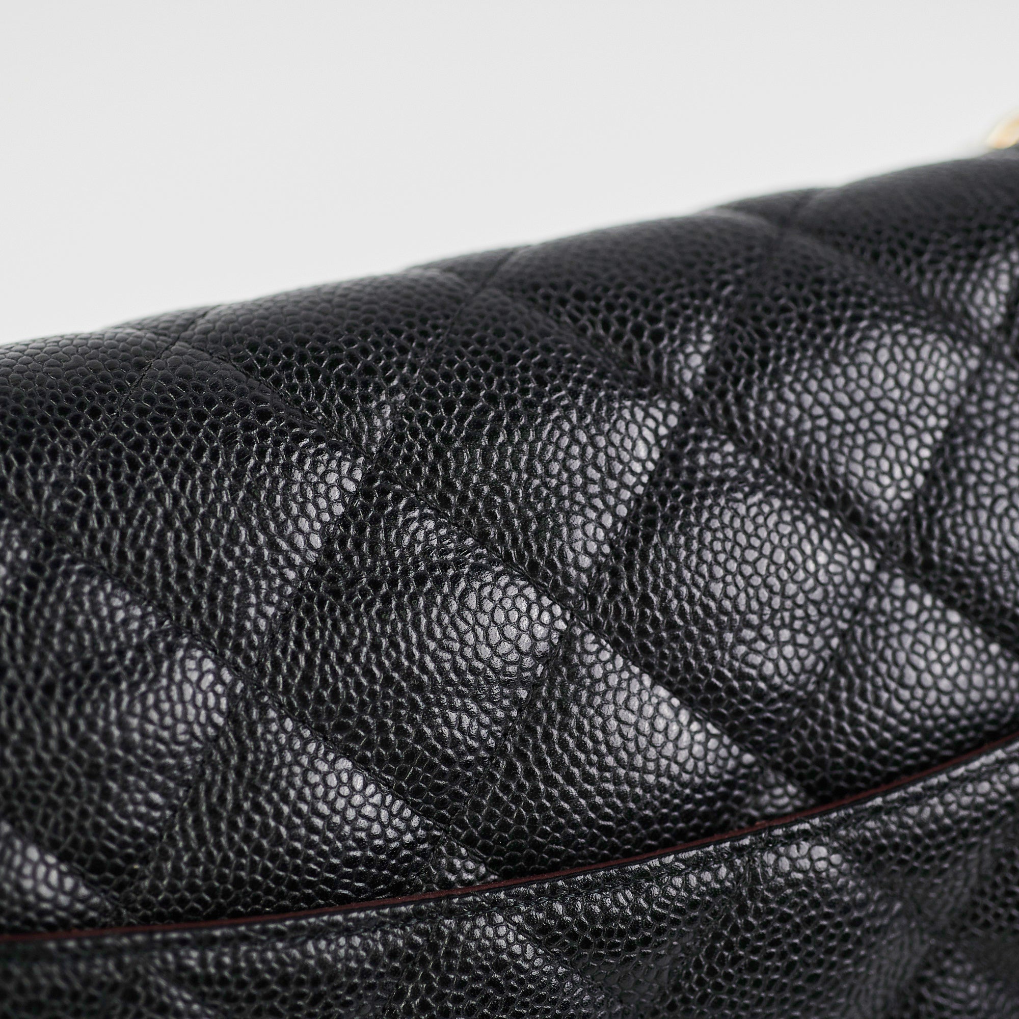 Chanel Classic Flap Jumbo Caviar Black Shoulder Bag