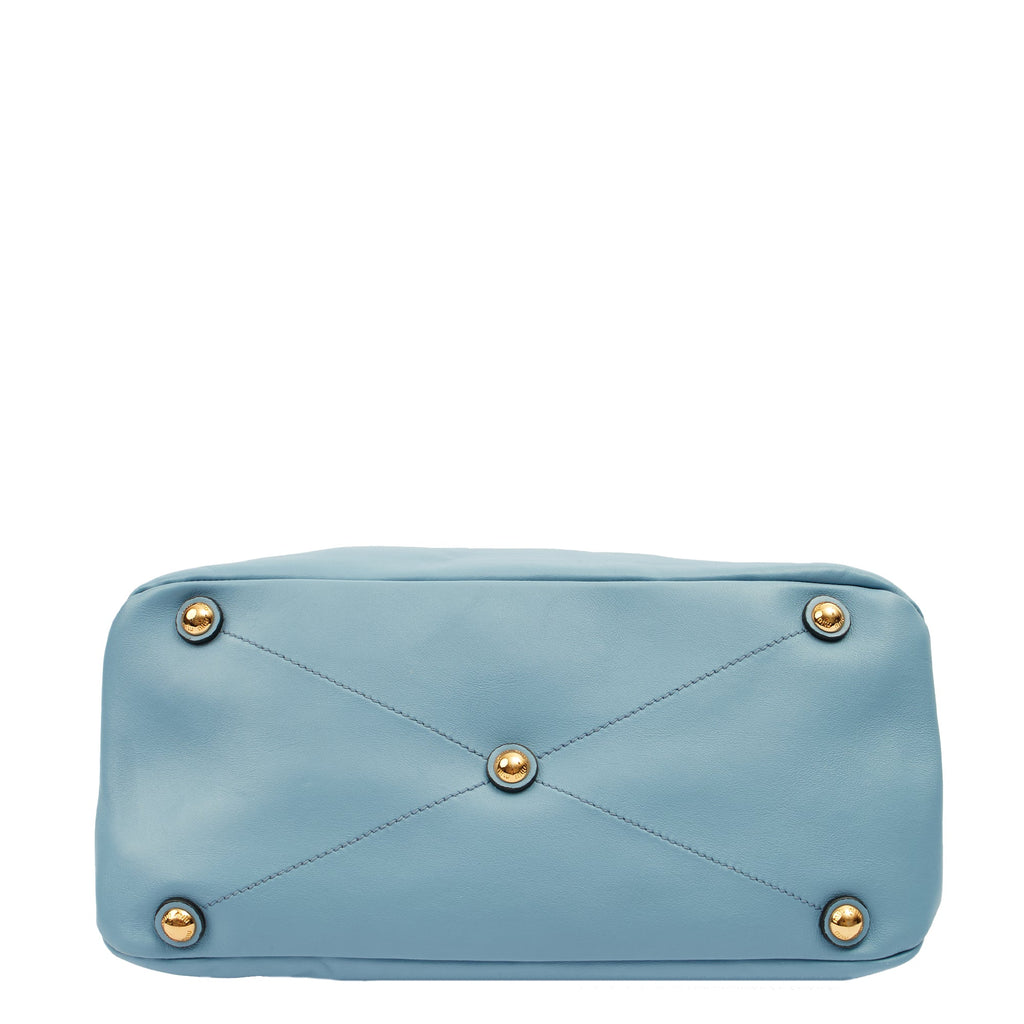 Miu Miu Shoulder Bag Shoulder Bag in Blue, Leather