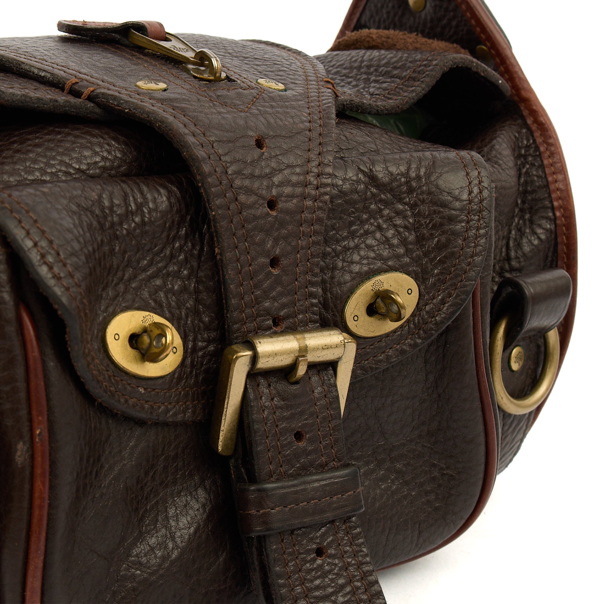 Mulberry Shoulder Bag Alana, Calfskin Leather