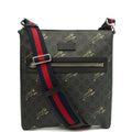 Gucci Cross Body Messenger in Night Courrier GG Supreme, Leather
