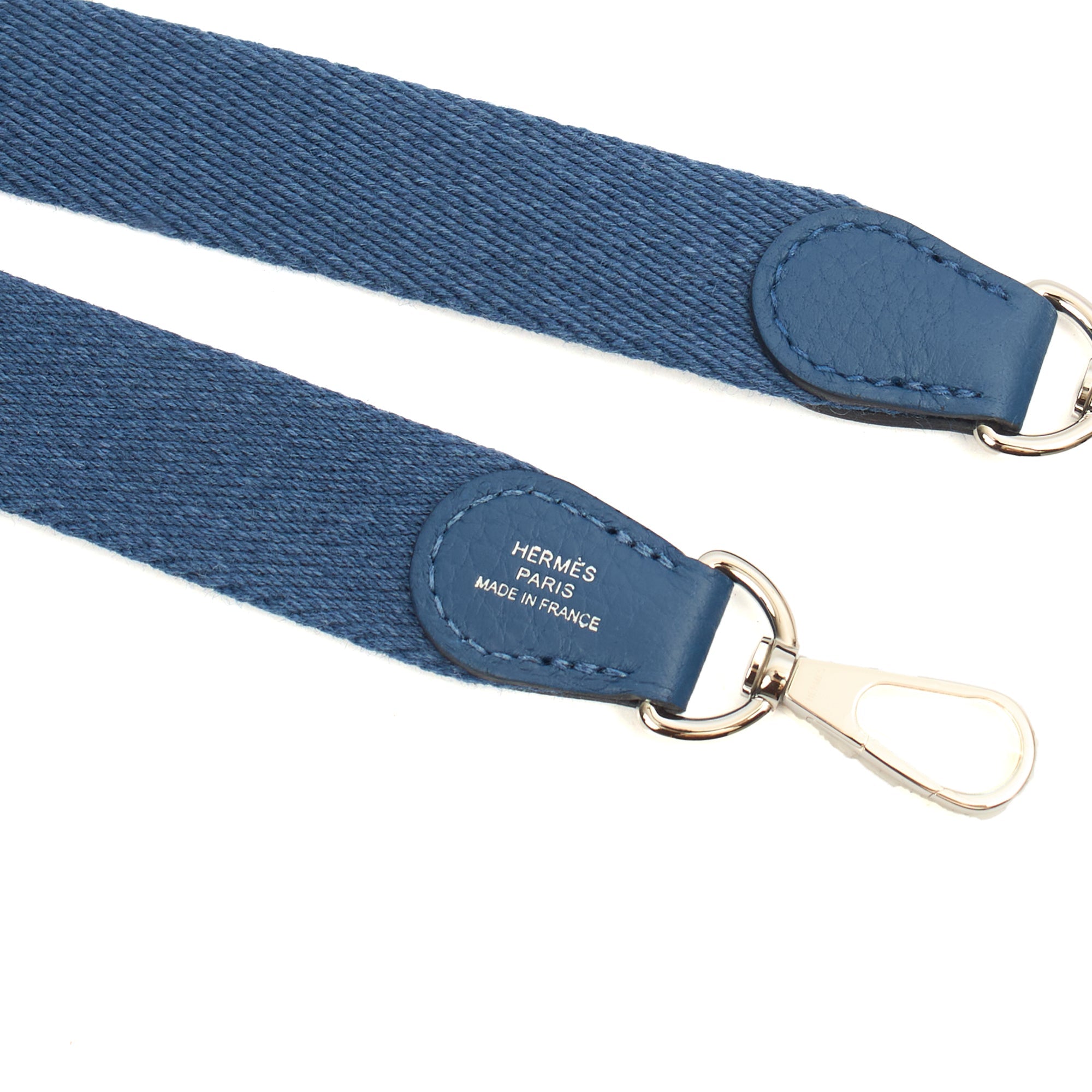 Hermes Cross Body Evelyne 16 in Bleu Jean, Clemence Leather