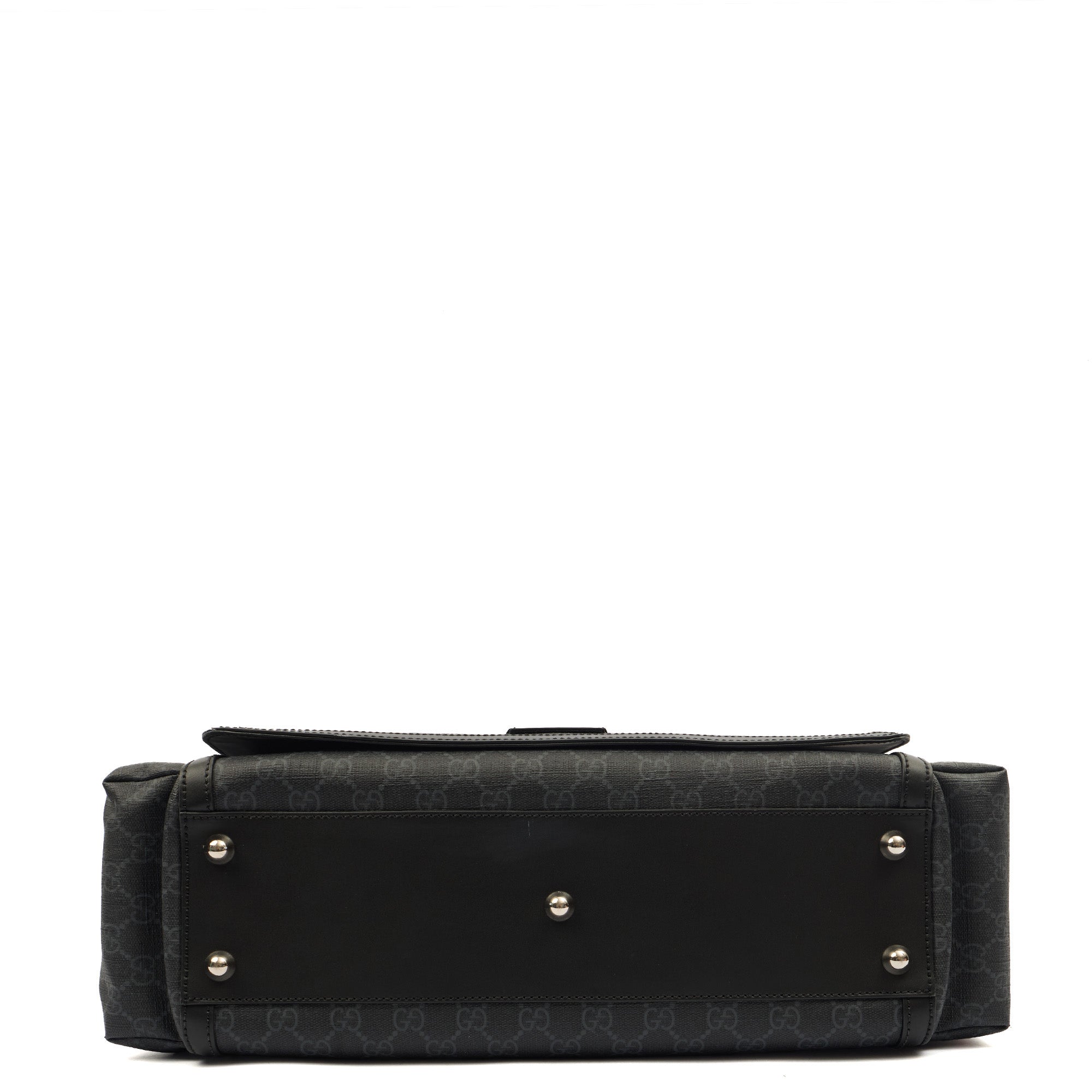 Gucci Cross Body Baby Carrier in GG Supreme, Exotic Effect Leather