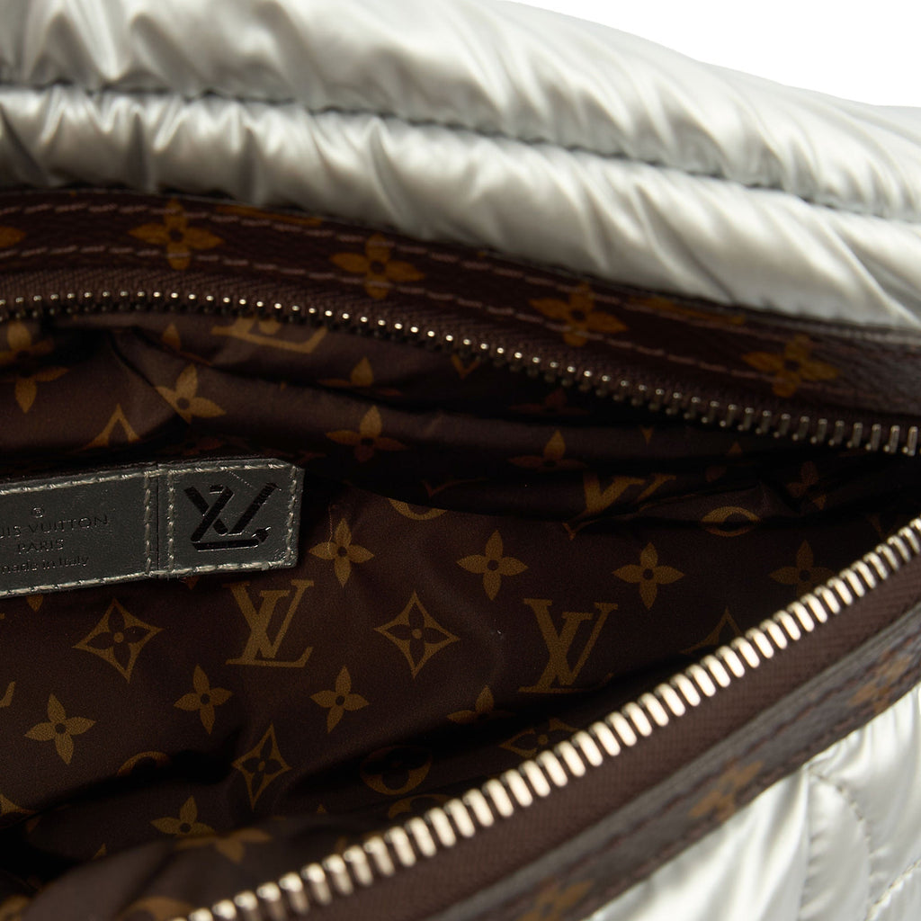Louis Vuitton Cross Body Bumbag in Metallic, Fabric