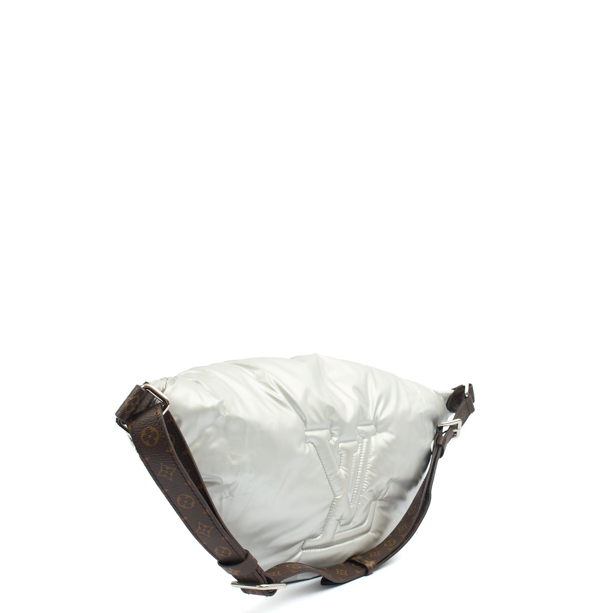 Louis Vuitton Cross Body Bumbag in Metallic, Fabric