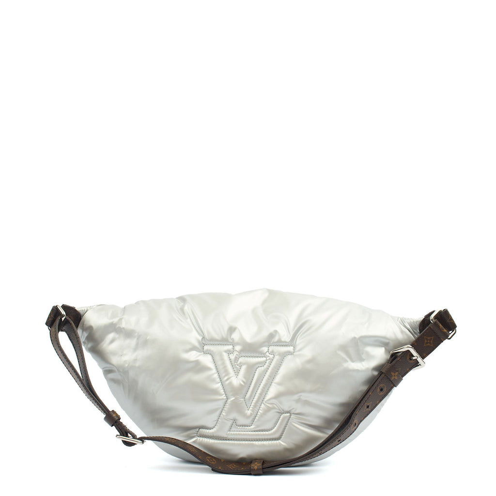 Louis Vuitton Cross Body Bumbag in Metallic, Fabric