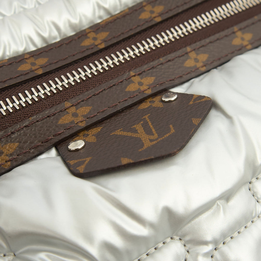 Louis Vuitton Cross Body Bumbag in Metallic, Fabric
