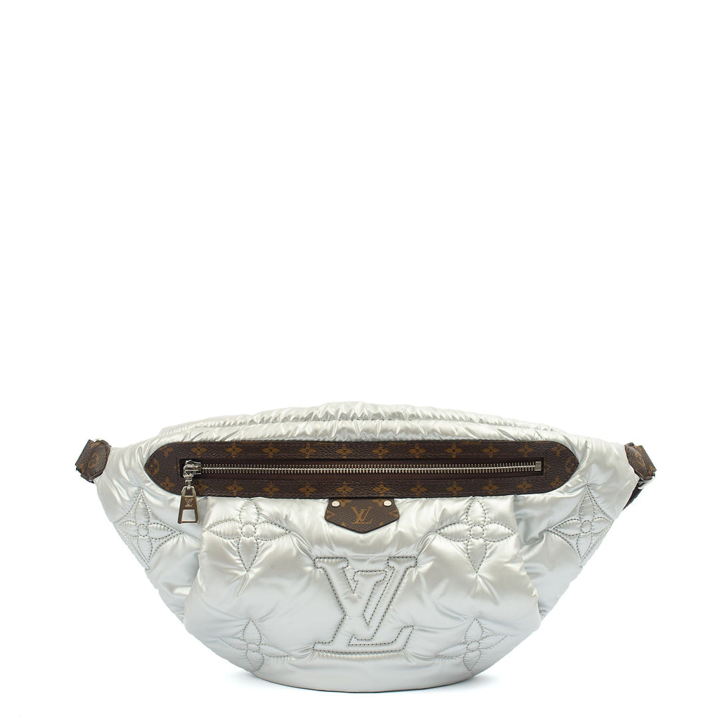 Louis Vuitton Cross Body Bumbag in Metallic, Fabric