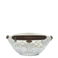 Louis Vuitton Cross Body Bumbag in Metallic, Fabric