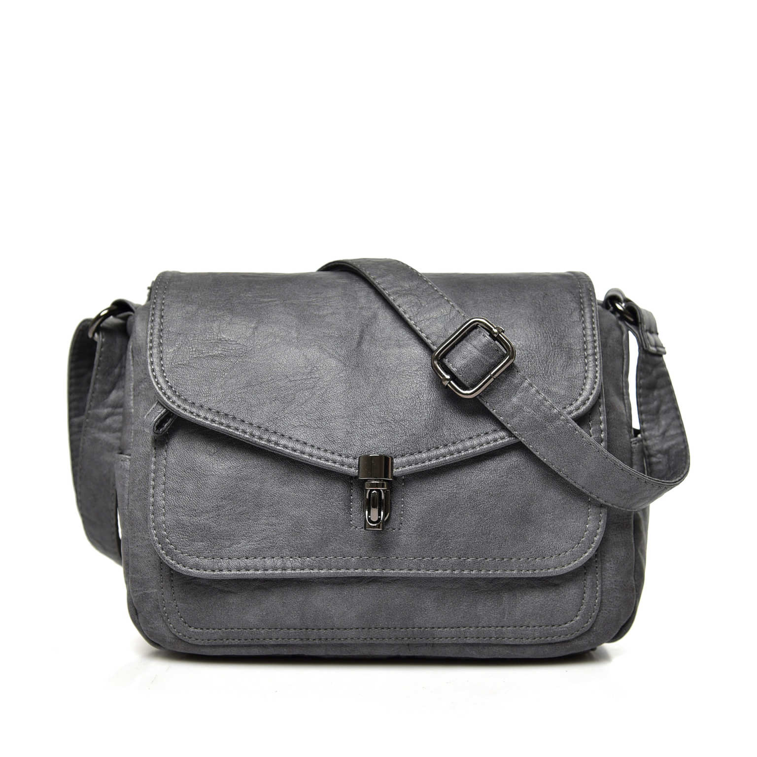 Elan Retro Soft Leather Crossbody Bag