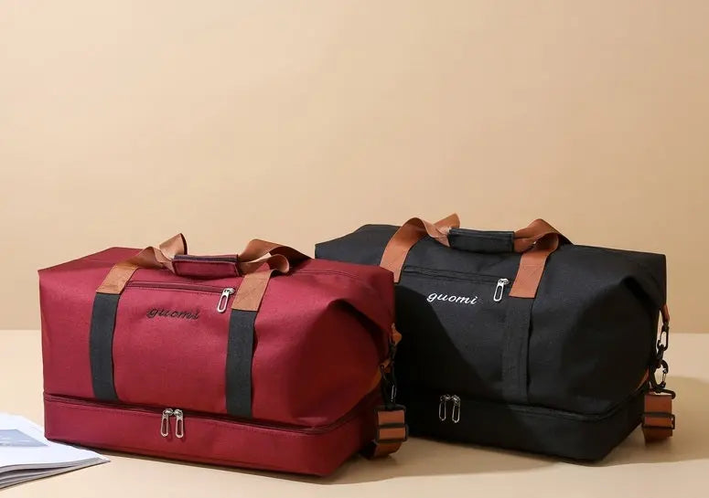 Purple Travel Duffel Bag for Men & Women 4130