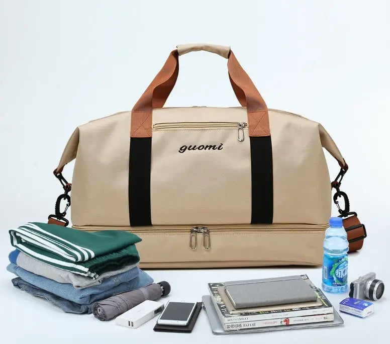 Purple Travel Duffel Bag for Men & Women 4130