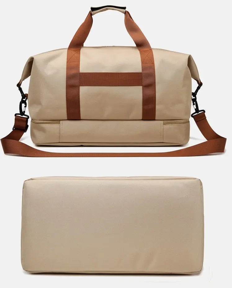 Purple Travel Duffel Bag for Men & Women 4130